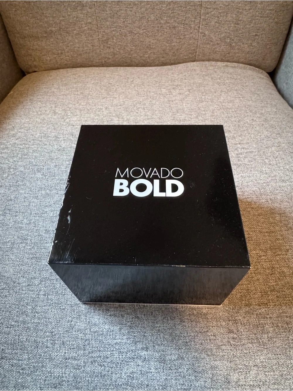 Movado Bold Two Tone Gold Watch
